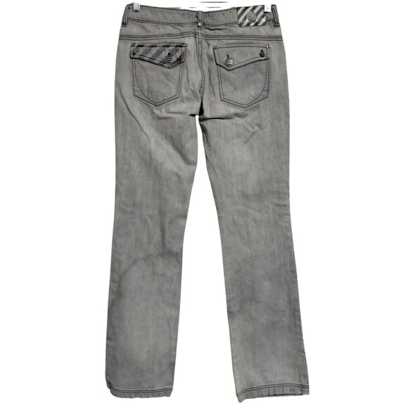 Vintage 90s Volcom Orange Tag Womens Jeans Size 9 Bootcut Denim - Picture 1 of 11